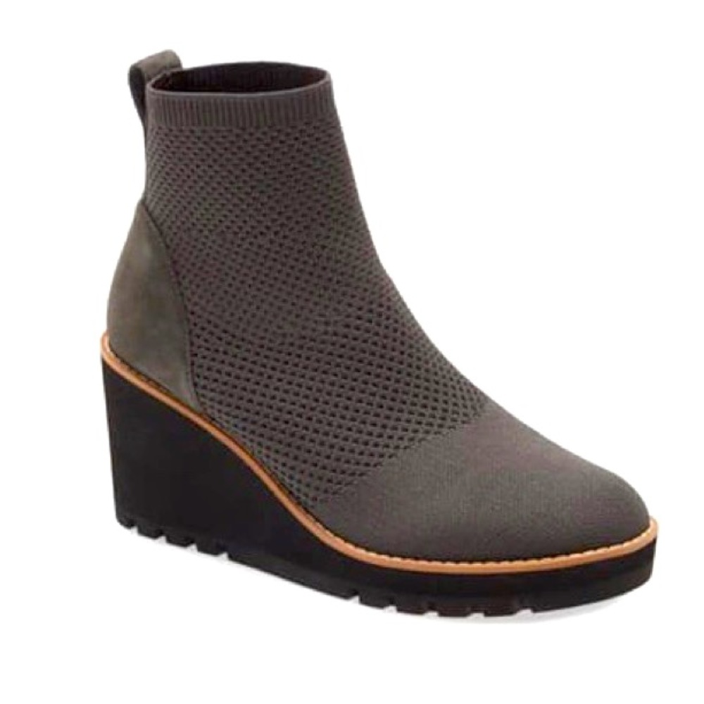 Eileen fisher Amos Knit Wedge Bootie